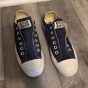 Converse Dark Blue Slip-On Shoes
